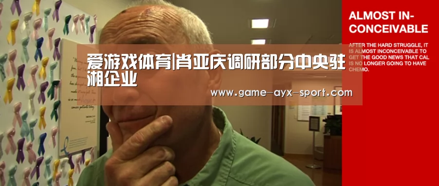 爱游戏体育|肖亚庆调研部分中央驻湘企业(图3) 爱游戏官网